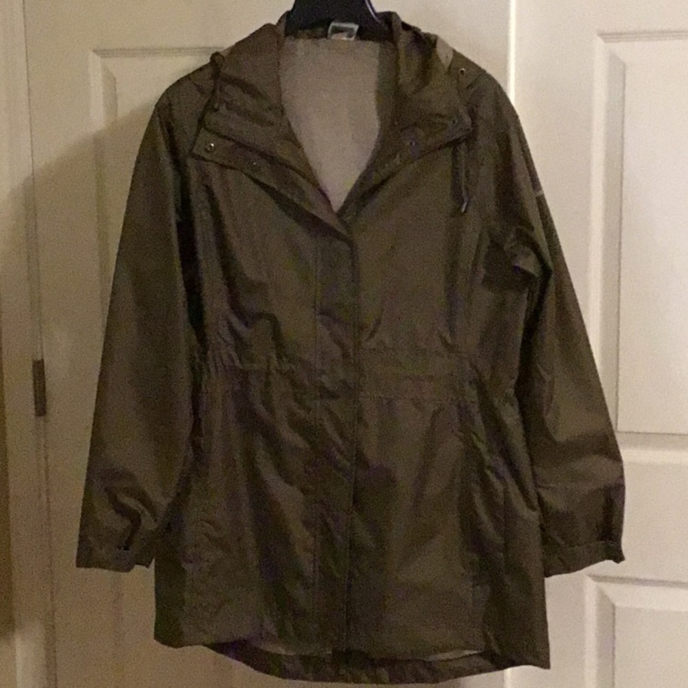 Like new. Worn once. Lightweight coat.